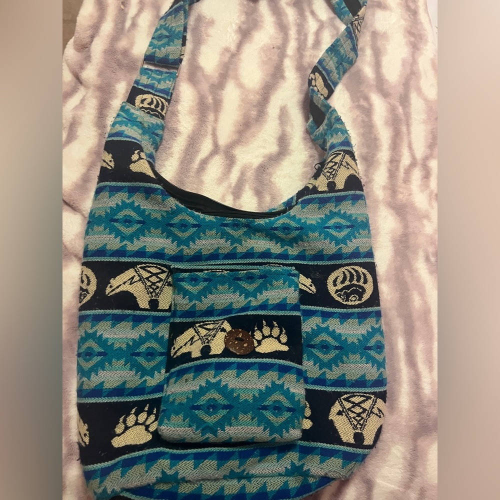 Tribal Patterned Tote Bag